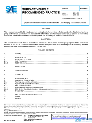 SAE J 3048 Series PDF