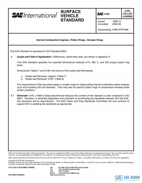 SAE J 1999 Series PDF