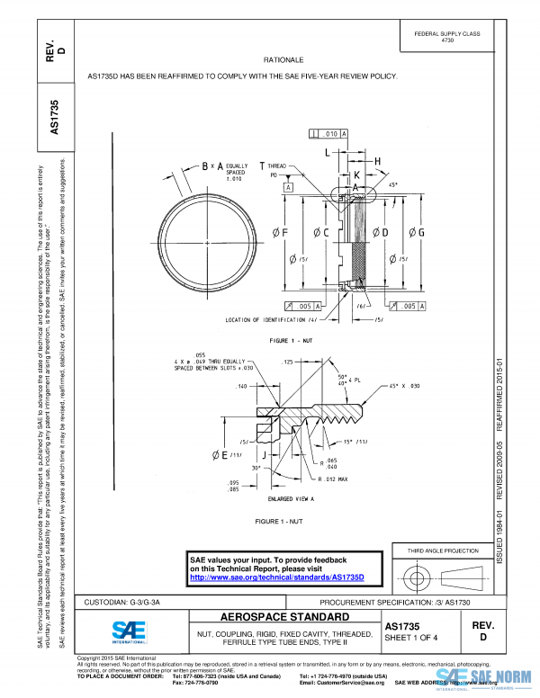 SAE AS 1735 Series PDF