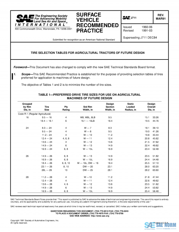 SAE J 711 Series PDF