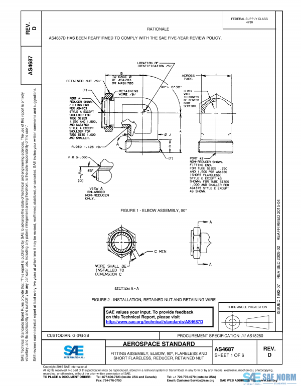 SAE AS 4687 Series PDF