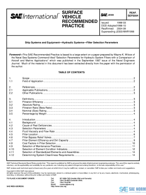SAE J 2333 Series PDF