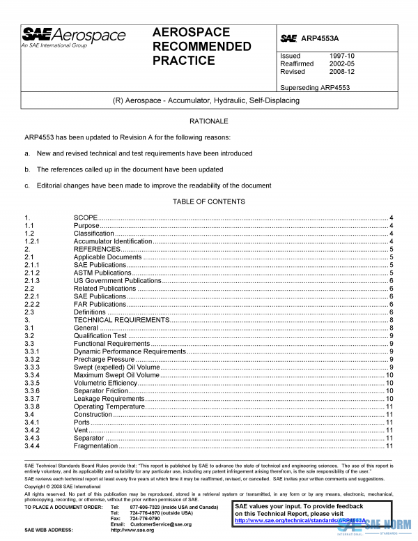 SAE ARP 4553 Series PDF