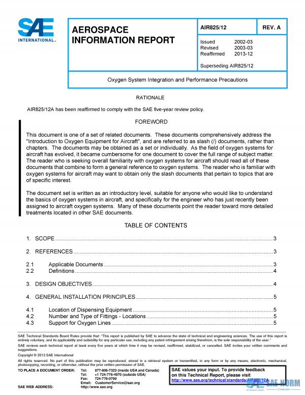 SAE AIR 825/12 Series PDF
