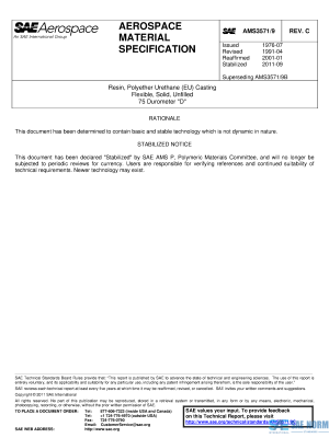 SAE AMS 3571/9 Series PDF