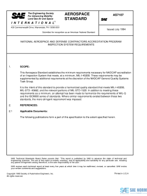 SAE AS 7107 Series PDF