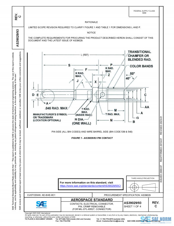 SAE AS 39029/93 Series PDF
