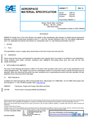 SAE AMS 4611 Series PDF