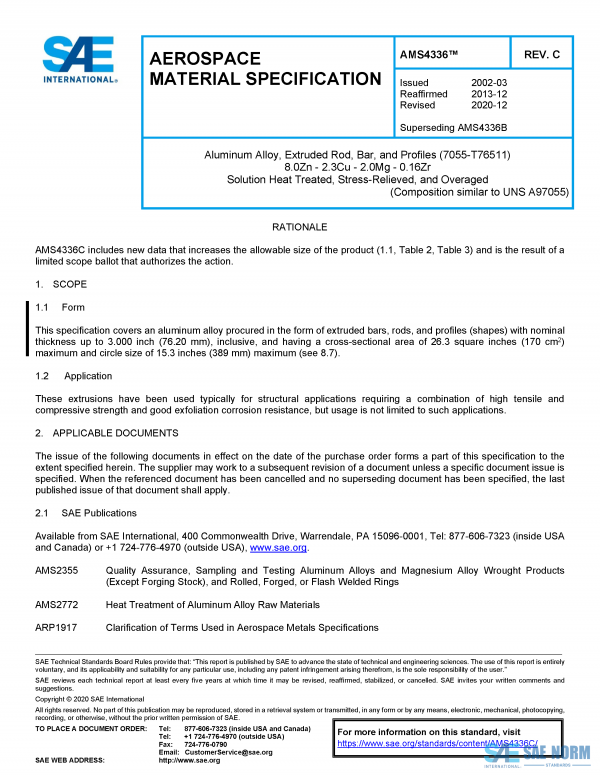SAE AMS 4336 Series PDF