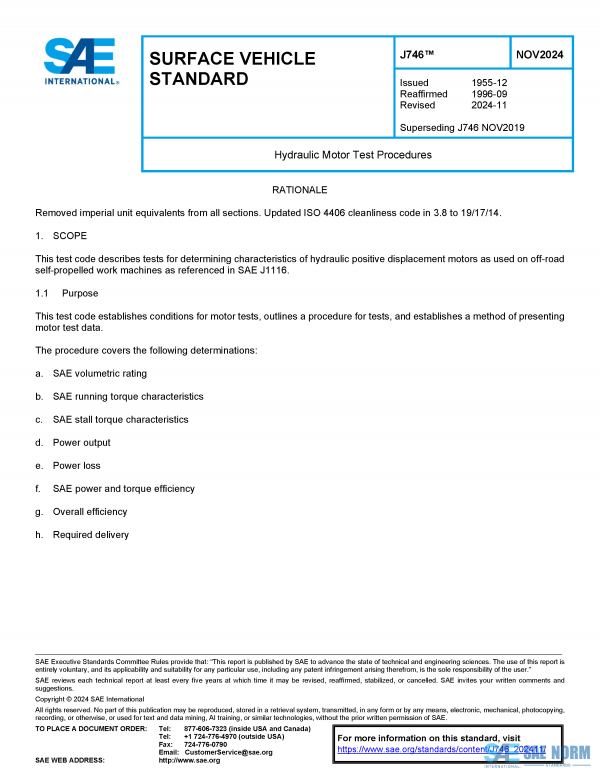 SAE J 746 Series PDF