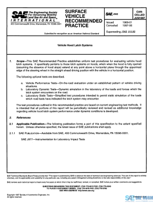 SAE J 362 Series PDF