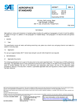 SAE AS 7252 Series PDF