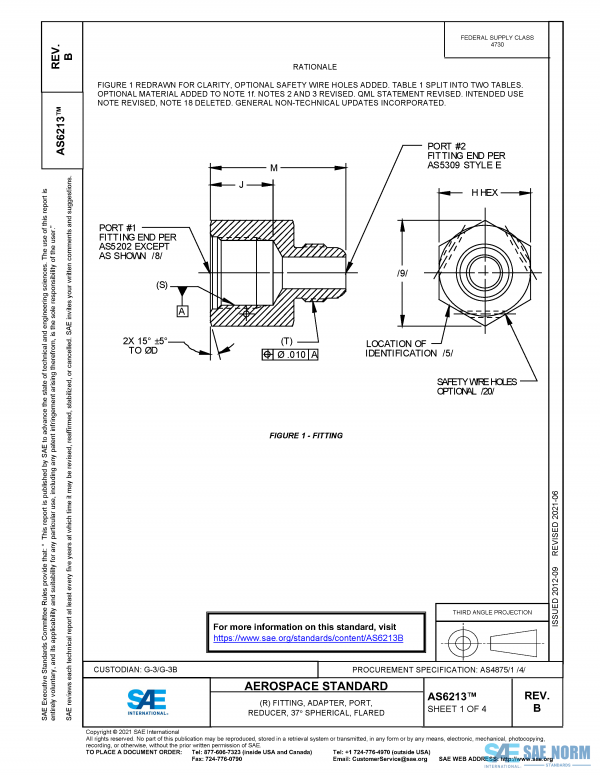 SAE AS 6213 Series PDF