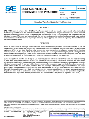 SAE J 1488 Series PDF