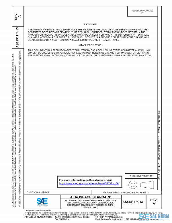 SAE AS 81511/13 Series PDF