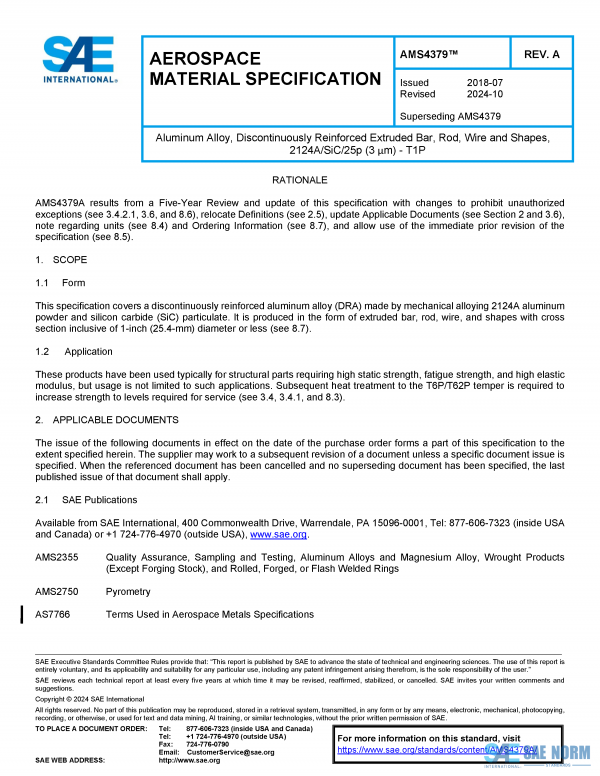 SAE AMS 4379 Series PDF