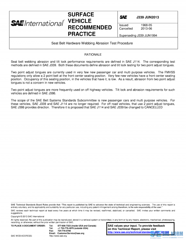 SAE J 339 Series PDF