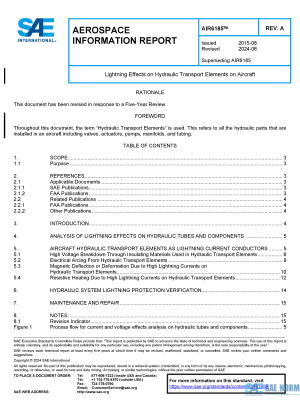 SAE AIR 6185 Series PDF