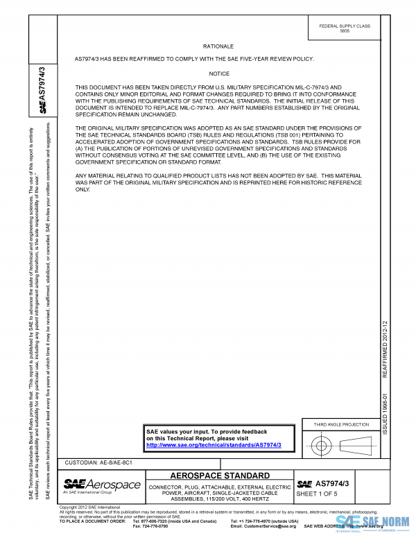 SAE AS 7974/3 Series PDF
