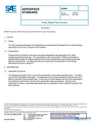 SAE AS 4843 Series PDF