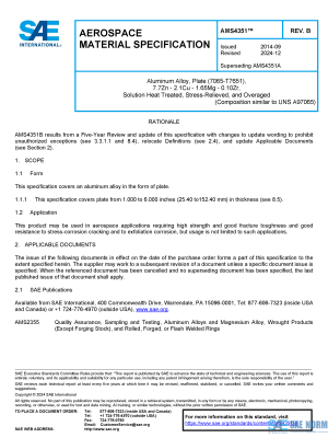SAE AMS 4351 Series PDF