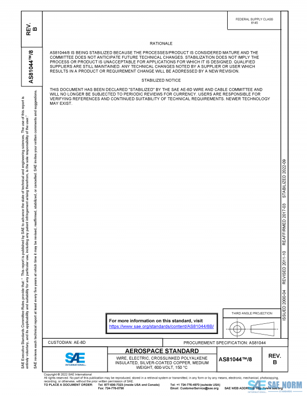 SAE AS 81044/8 Series PDF