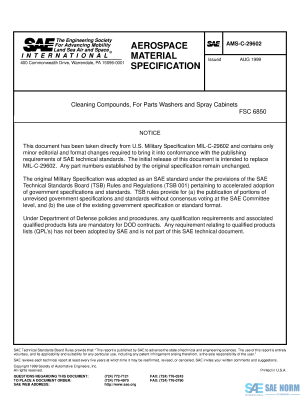 SAE AMSC 29602 Series PDF