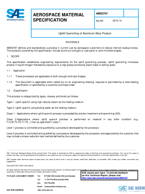 SAE AMS 2767 Series PDF