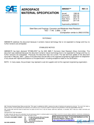 SAE AMS 5657 Series PDF