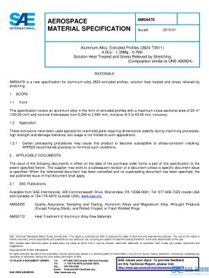 SAE AMS 4479 Series PDF