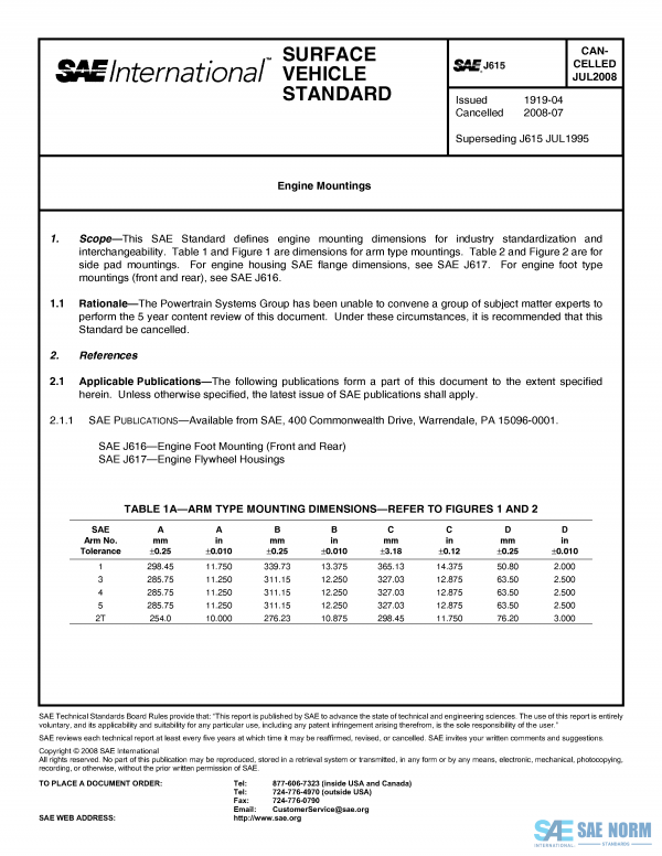 SAE J 615 Series PDF