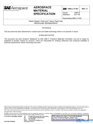 SAE AMSLP 391 Series PDF