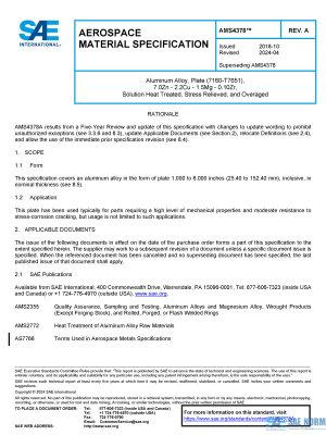 SAE AMS 4378 Series PDF