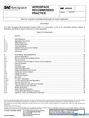 SAE ARP 6059 Series PDF