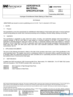 SAE AMS 2759/9 Series PDF
