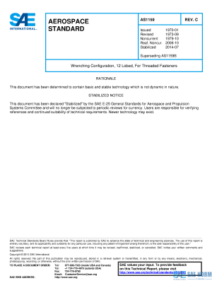 SAE AS 1159 Series PDF