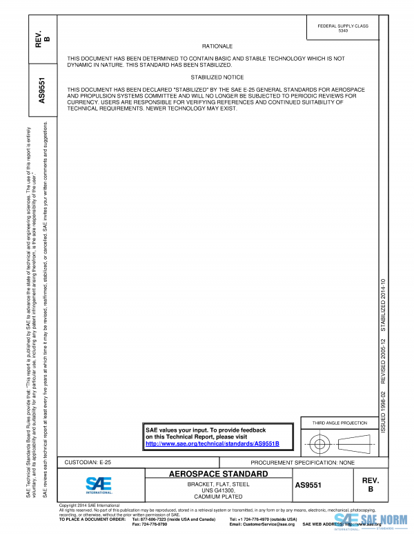 SAE AS 9551 Series PDF