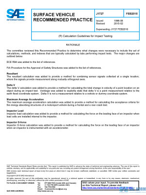 SAE J 1727 Series PDF