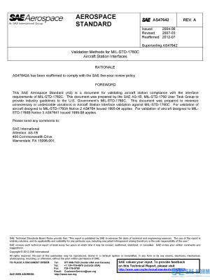 SAE AS 47642 Series PDF