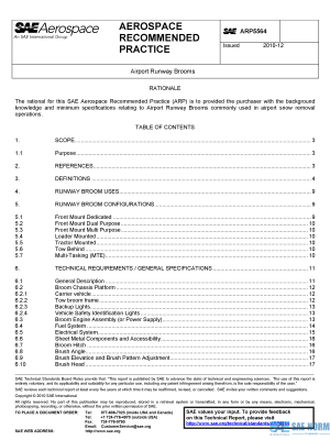 SAE ARP 5564 Series PDF