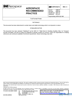 SAE ARP 4102/14 Series PDF