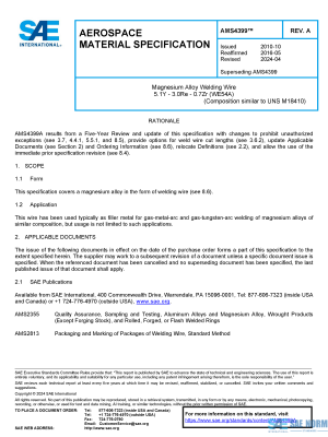 SAE AMS 4399 Series PDF