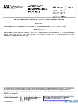 SAE ARP 1340 Series PDF