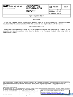 SAE AIR 1151 Series PDF