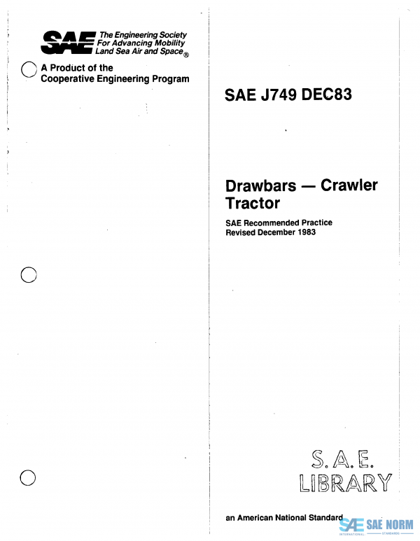 SAE J 749 Series PDF