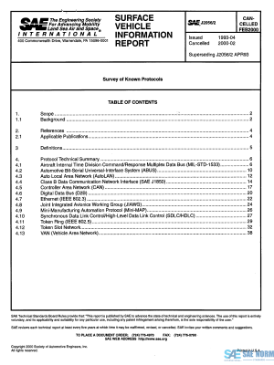 SAE J 2056/2 Series PDF