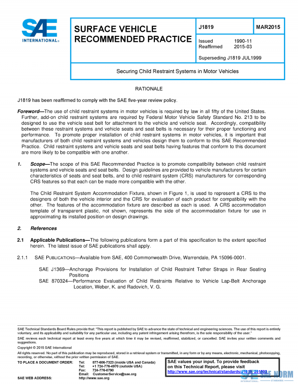 SAE J 1819 Series PDF