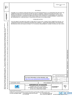 SAE AS 25488 Series PDF