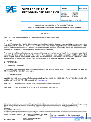 SAE J 1865 Series PDF