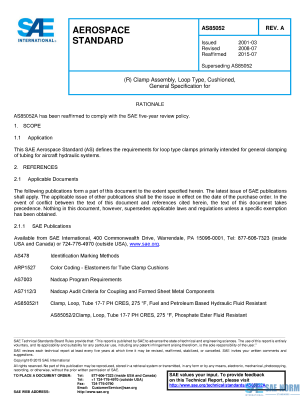 SAE AS 85052 Series PDF